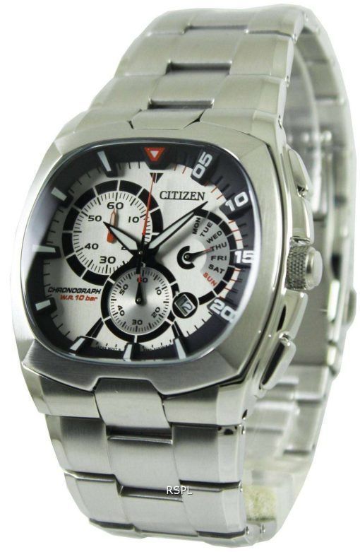 Citizen Quartz Chronograph Retrograde AN9000-53C Mens Watch