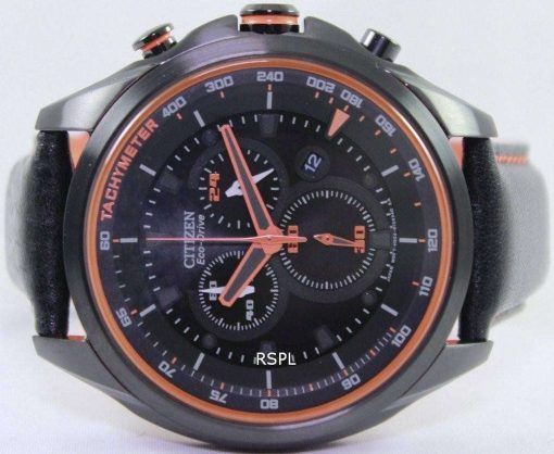 Citizen WDR Eco-Drive Chronograph Tachymeter AT2185-06E Mens Watch
