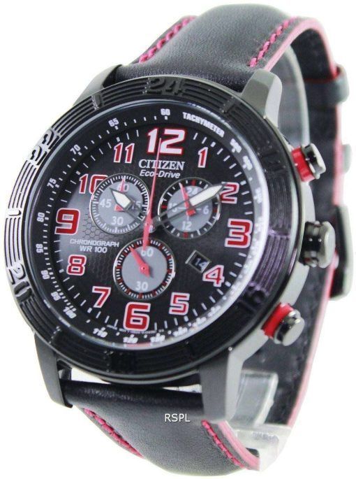 Citizen WDR Eco-Drive Chronograph Tachymeter AT2225-03E Mens Watch