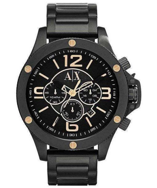 Armani Exchange Chronograph Black Dial AX1513 Mens Watch