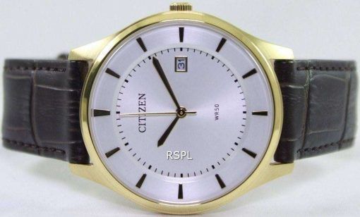 Citizen Gold Tone White Dial BD0043-08A Mens Watch