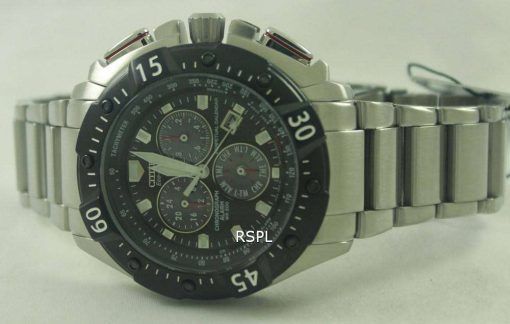 Citizen Chronograph Eco Drive Calendar Alarm Perpetual BL5314-52E Mens Watch