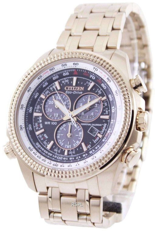 Citizen Eco-Drive Perpetual Calendar Chronograph BL5403-54E Mens Watch