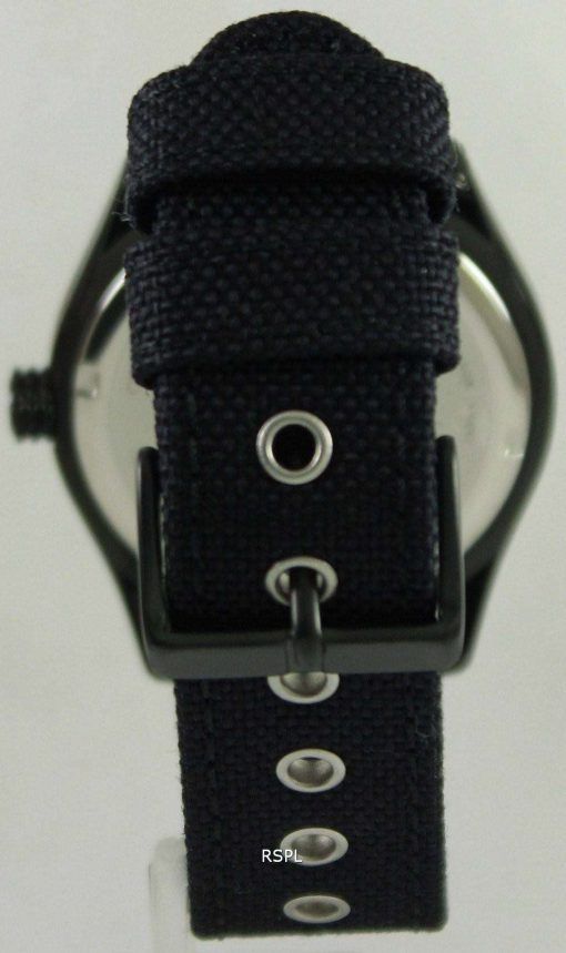 Citizen Eco-Drive Black Canvas Strap BV1085-14E Mens Watch