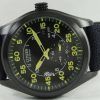 Citizen Eco-Drive Black Canvas Strap BV1085-14E Mens Watch