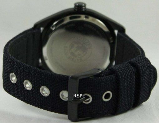 Citizen Eco-Drive Black Canvas Strap BV1085-14E Mens Watch