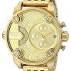 Diesel Little Daddy Chronograph Gold Tone DZ7287 Mens Watch