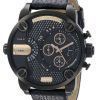 Diesel Little Daddy 2-Time Zone Chronograph DZ7291 Mens Watch