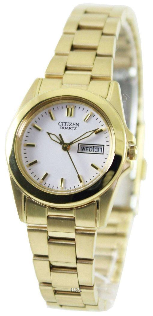 Citizen Quartz Gold Tone EQ0562-54A Womens Watch