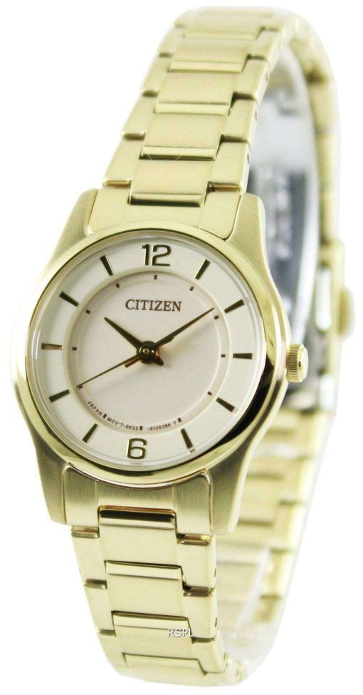 Citizen Quartz Gold Tone ER0182-59A Womens Watch