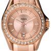 Fossil Riley Mini Rose Gold Crystals ES2889 Womens Watch