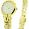 Citizen Eco-Drive Silhouette Gold Tone EX1092-57A Womens Watch