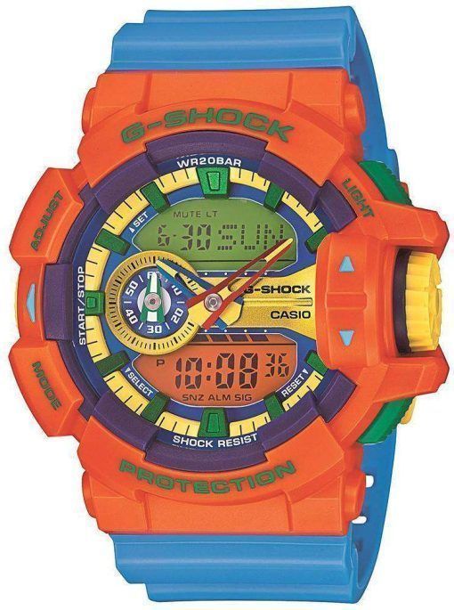 Casio G-Shock Analog-Digital Multi-Color 200M GA-400-4A Mens Watch