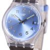 Swatch Originals Blue Choco Swiss Quartz GM415 Unisex Watch