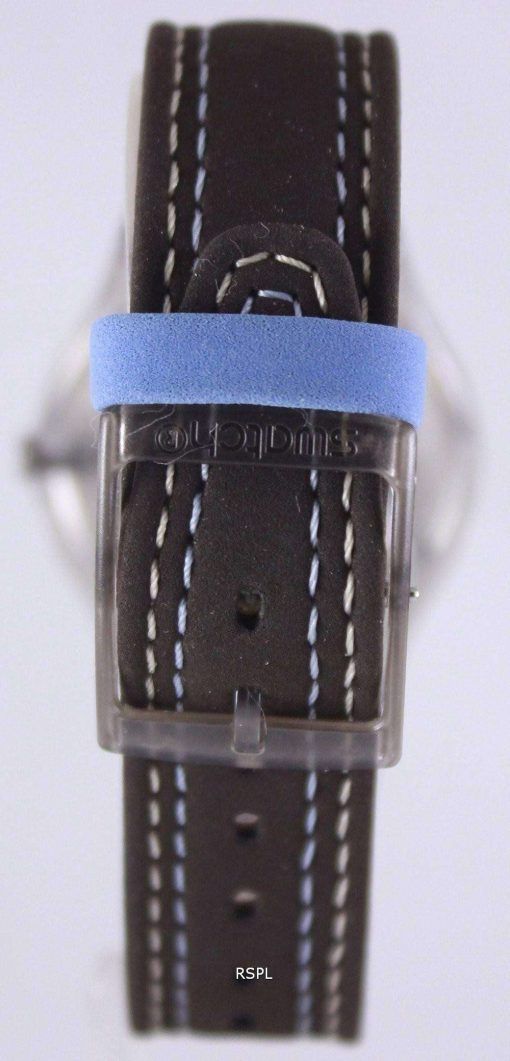 Swatch Originals Blue Choco Swiss Quartz GM415 Unisex Watch