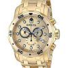 Invicta Pro-Diver Chronograph Gold Dial INV0074/0074 Mens Watch