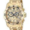 Invicta Pro-Diver Chronograph Gold Dial INV0074/0074 Mens Watch