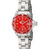 Invicta Pro-Diver 200M Quartz Red Dial INV12522/12522 Womens Watch