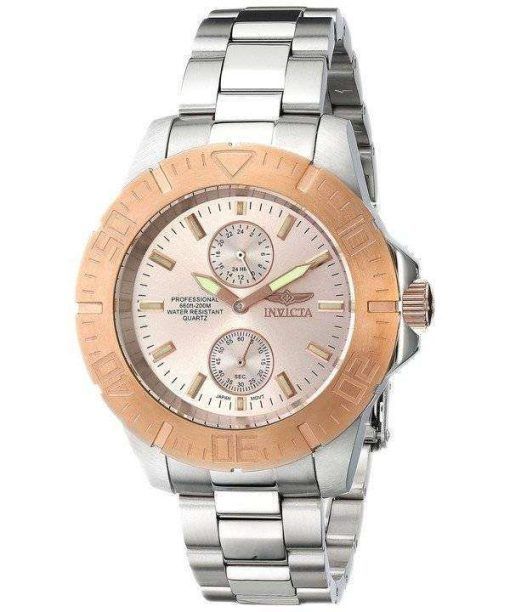 Invicta Pro Diver Rose Dial 200M 14347 Mens Watch