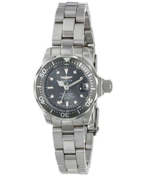 Invicta Pro Diver 200M Quartz Charcoal Dial INV14984/14984 Womens Watch