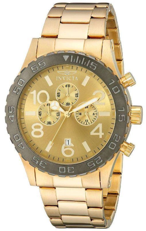 Invicta Specialty Chronograph Gold Tone 15160 Men's Watch