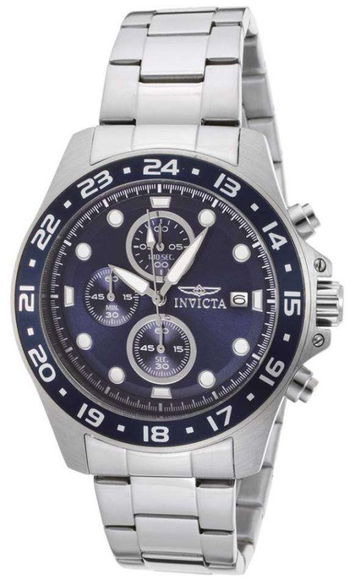 Invicta Pro Diver Chronograph Blue Dial 100M 15205 Men's Watch