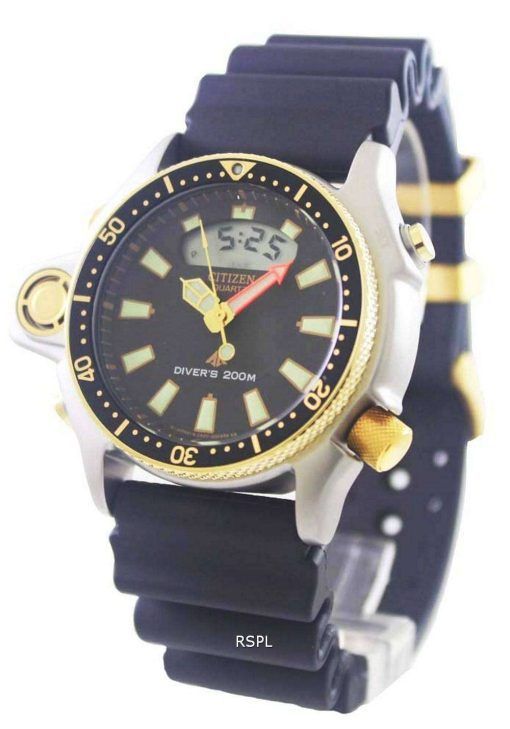 Citizen Aqualand Diver Depth Meter Promaster JP2004-07E JP2004 Mens Watch