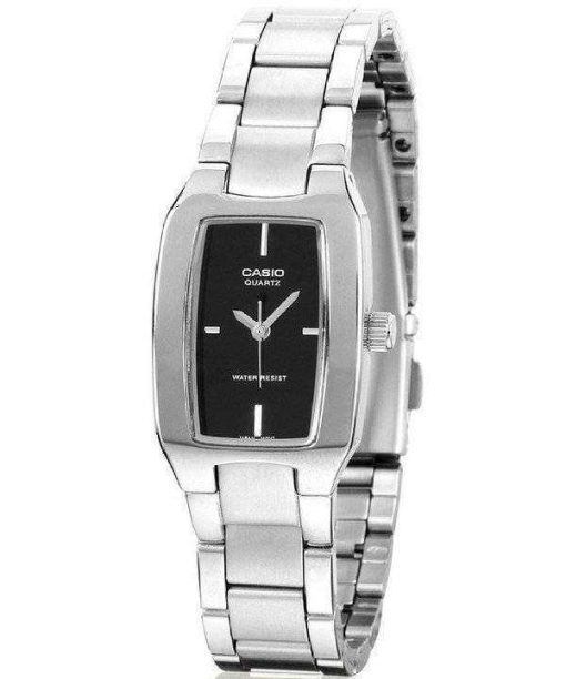 Casio Enticer Analog Black Dial LTP-1165A-1CDF LTP-1165A-1C Womens Watch