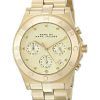 Marc By Marc Jacobs Blade Chronograph Gold Dial MBM3101 Womens Watch