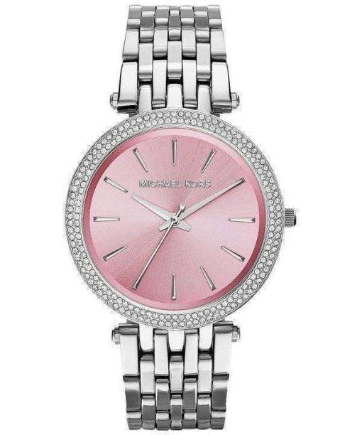 Michael Kors Darci Pink Dial Crystals MK3352 Womens Watch