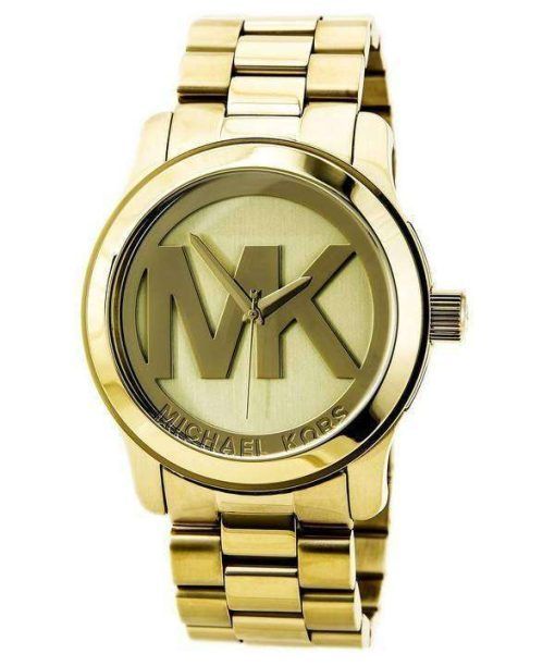 Michael Kors Embossed MK logo MK5473 Womens Watch