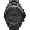 Michael Kors Bradshaw Chronograph Black Ion-plated MK5550 Unisex Watch