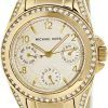 Michael Kors Chronograph Mini Blair Gold Tone MK5639 Womens Watch