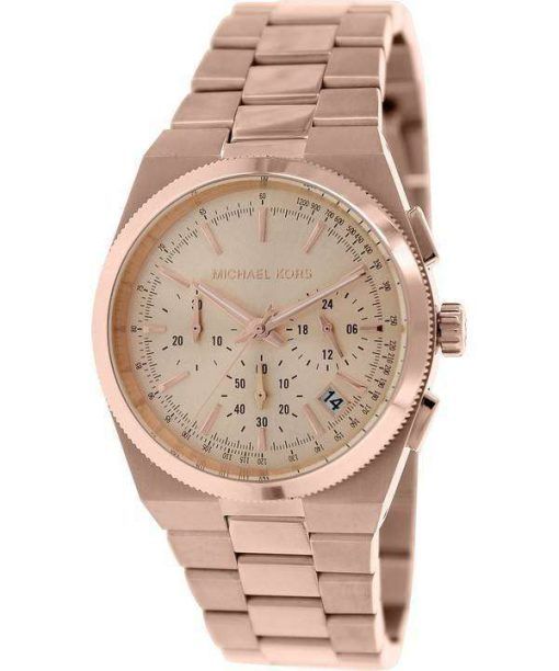 Michael Kors Channing Chronograph Rose Gold Dial MK5927 Womens Watch