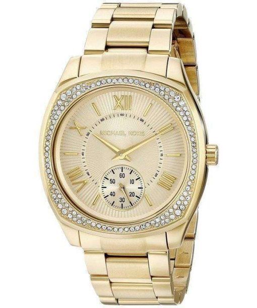 Michael Kors Bryn Gold Dial MK6134 Womens Watch