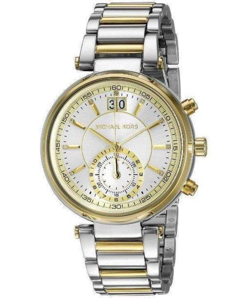 Michael Kors Sawyer Silver Dial MK6225 Womens Watch