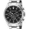 Michael Kors Gage Chronograph Black Dial MK8413 Mens Watch