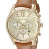 Michael Kors Lexington Chronograph Gold Dial MK8447 Mens Watch