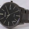 Seiko Quartz Black IP SGEH11P1 SGEH11P Mens Watch