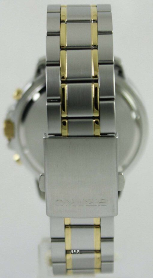 Seiko Chronograph Quartz Two Tone SKS447P1 SKS447P SKS447 Mens Watch