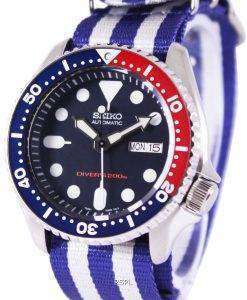 Seiko Automatic Divers 200M NATO Strap SKX009K1-NATO2 Mens Watch