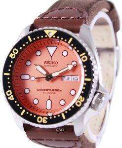 Seiko Automatic Divers Canvas Strap SKX011J1-NS1 200M Mens Watch
