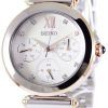 Seiko Multi-Function Two Tone Crystals SKY700P1 SKY700P Women's Watch