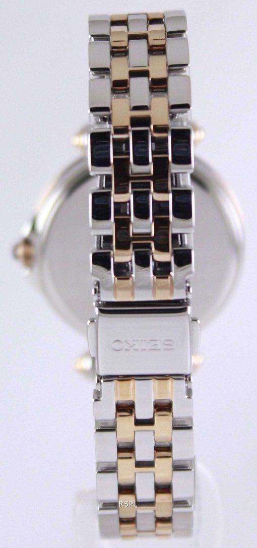 Seiko Multi-Function Two Tone Crystals SKY700P1 SKY700P Women's Watch