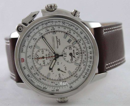 Seiko FLIGHTMASTER Pilot Chronograph SNAB71P1 SNAB71P SNAB71 Mens Watch