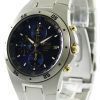 Seiko Chronograph Titanium Two-tone Mens Watch SND449P1