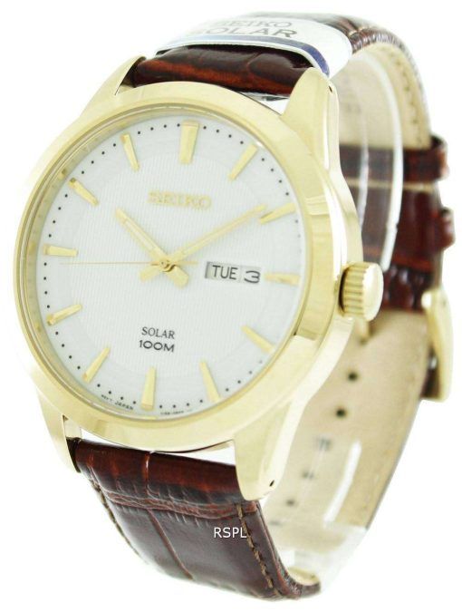 Seiko Solar SNE366P2 Mens Watch