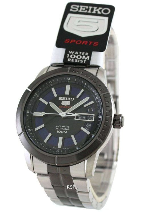 Seiko 5 Sports 24 Jewels Automatic 100M SRP343K1 SRP343K SRP343 Mens Watch