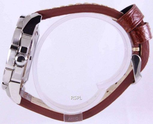 Seiko 5 Sports Automatic Ratio Brown Leather SRP481K1-LS1 Mens Watch