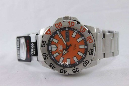 Seiko 5 Sports Automatic Monster SRP483K1 SRP483K SRP483 Mens Watch